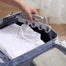 5 - Hole Foldable Clothes Hanger – Robust, Space - Saving Travel Rack - Justgrabit Inc.