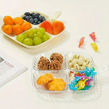 Plastic Kitchen Trays for Serving (4 Compartment / 1 Pc) - Justgrabit Inc.