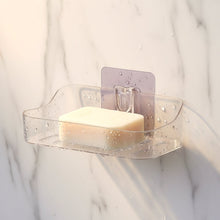 Wall - Mounted Transparent Soap Dish Holder Set - justgrabit.in | Just Grab It