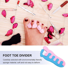 Toe Separators, Toe Spacers Sponge Toe Stretcher Pedicures (1 Pair) - justgrabit.in | Just Grab It