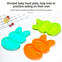 6 - Piece Rabbit Shape Dish Set for Kids (Multicolor) - justgrabit.in | Just Grab It