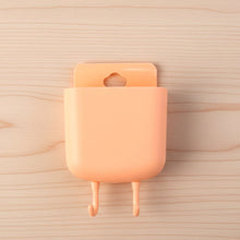 Multi - Purpose Plastic Wall Mounted Mobile Charging Holder (1 Pc) - justgrabit.in | Just Grab It