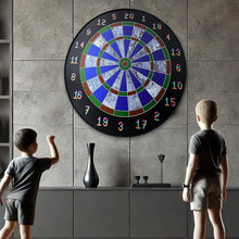 Magnetic Dart Board Game Set with 6 Soft - Tip Darts - Justgrabit Inc.