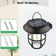 Solar Lantern Wall Lights Fixtures with Motion Sensor (1 Pc) - Justgrabit Inc.