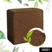 Cocopeat Block Organic Fertilizer and Soil Manure Potting Mixture for Home Gardening and Potted Plants (1 KG.) - justgrabit.in | Just Grab It
