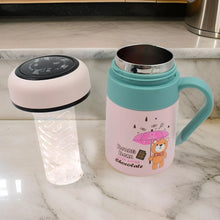 Smart Vacuum Insulated Water Bottle with LED Temperature Display & Gift Color Box (600 ML Approx) - justgrabit.in | Just Grab It