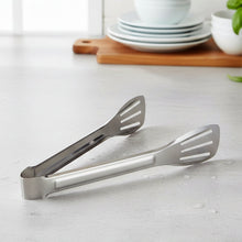 Stainless Steel Kitchen Serving Tongs (1 Pc) - justgrabit.in | Just Grab It