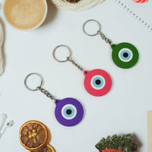 Evil Eye Rubber / Silicone Keychain (1 Pc / Mix Color) - justgrabit.in | Just Grab It