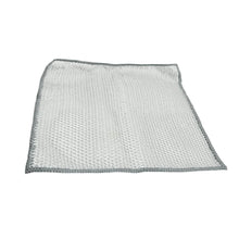 Double - Sided Microfiber Cloth & Stainless Steel Scrubber – Non - Scratch Wire (1 Pc, 20x20 cm) - Justgrabit Inc.