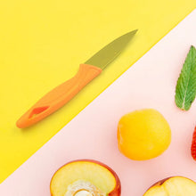 Stainless Steel Fruit Knife, New Sharp and Durable Fruit Knife Small, Comfortable Non - slip Handle, with Protective Cover, Suitable for Most Types of Vegetables and Fruits(1 Pc) - justgrabit.in | Just Grab It