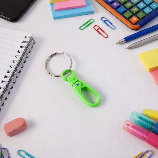 Super Strong Mini Plastic Carabiner Keychain (1 Pc, Mix Color) - justgrabit.in | Just Grab It