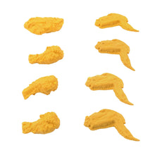 Cute Chicken Wing & Leg Erasers for Kids & Students (8 Pc Set) - Justgrabit Inc.