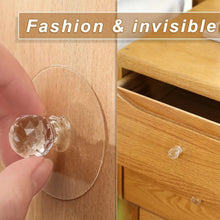 Clear Diamond Crystal Cabinet Knob & Pull Handle (1 Pc) - Justgrabit Inc.
