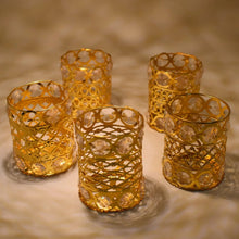 Large Dimond Layer Golden Jhoomer For Home Decoration - Justgrabit Inc.