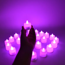 Flameless LED Tealights, Smokeless Plastic Decorative Candles - Led Tea Light Candle For Home Decoration, Diwali (Pack Of 24) - justgrabit.in | Just Grab It