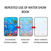 Magic Water Quick Dry Book Water Coloring Book Doodle with Magic Pen Painting Board - Justgrabit Inc.
