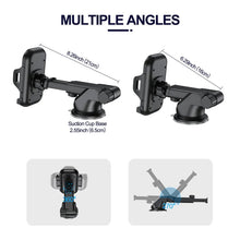Car Dashboard Mobile Phone Holder – 3 - in - 1 Adjustable Smartphone Mount - justgrabit.in | Just Grab It