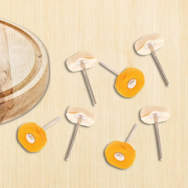 Polisher Buffer Wheel Polishing Buffing Pad Brush for Rotary Drill Bit (7 Pcs Set) - justgrabit.in | Just Grab It