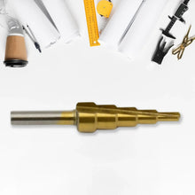 Step Drill Bit for Metal, High - Speed Steel Step Drill Bit (1 pc / 4 - 12 MM) - justgrabit.in | Just Grab It