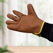 Gloves Gardening Gloves for Men Women Leather Gloves Heavy Duty Gloves (1 Pair) - justgrabit.in | Just Grab It
