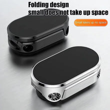 360° Rotating Magnetic Car Phone Holder in Metal (1 Pc, Folding) - justgrabit.in | Just Grab It