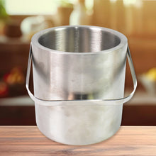 Stainless Steel Ice Buckets with Lid (1.3 Liters Approx) - justgrabit.in | Just Grab It