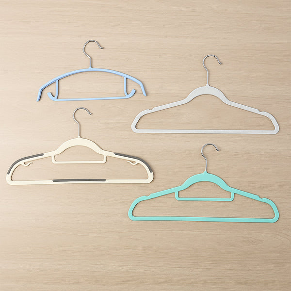 Premium Mix Design Non - Slip Clothes Hanger (Mix Design / 1 Pc) - justgrabit.in | Just Grab It
