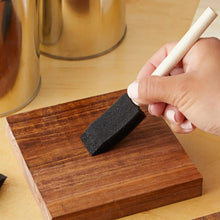 Multipurpose Sponge Brushes for Painting with Wooden Handles (6 Pcs Set) - Justgrabit Inc.