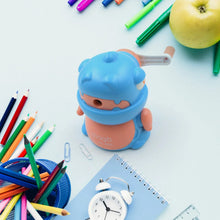 Sharpener for Pencil with Removable Tray Hardiness Steel Cutter, Kids Teddy Shaped Pencil Sharpener Machine, Birthday Return Gift Stationary Gifts - justgrabit.in | Just Grab It