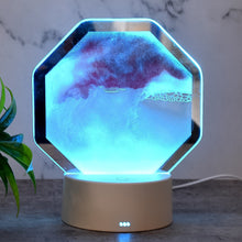 LED Moving Sand Art Table Lamp (1 Set) - justgrabit.in | Just Grab It