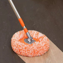 360° Rotatable Ceiling Dust Cleaning Mop Extendable Long Lightweight Handle Mop Heads Pad, Spin Scrubber for Ceiling Floor Bathroom Kitchen Tile - Justgrabit Inc.