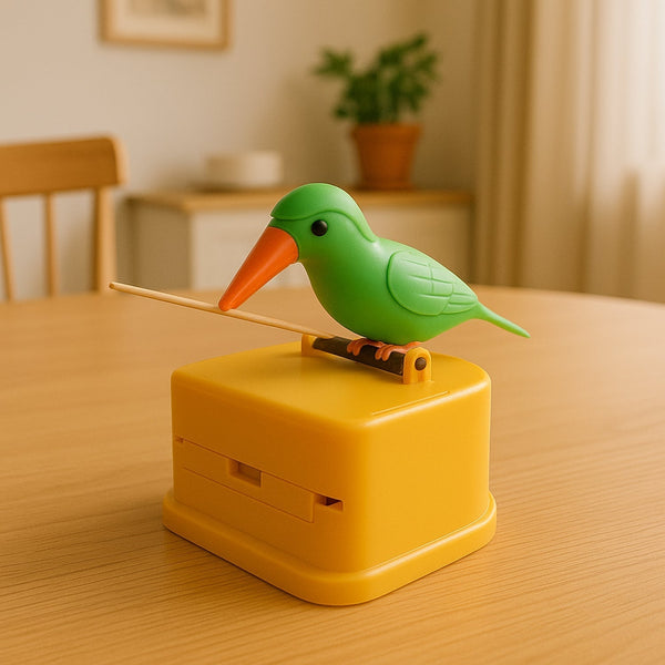 Portable Automatic Bird Toothpick Storage Box - justgrabit.in | Just Grab It