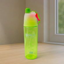 Plastic Sports Water Bottle – Dual Function with Built - In Mist Spray (600 ML) - justgrabit.in | Just Grab It