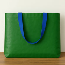 Plastic Eco - Friendly Large Shopping Tote Bag 62x44cm (Mixcolor & 1 Pc) - justgrabit.in | Just Grab It
