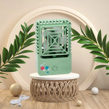 Mini Rechargeable Desktop Fan for Home & Office (USB, Handheld) - Justgrabit Inc.