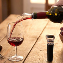 Premium Wine Poorer and Vacuum Bottle Stopper Set (2 Pc) - justgrabit.in | Just Grab It