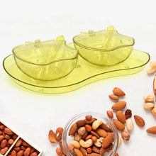 Apple Shape Tray Bowl Used For Serving Snacks And Various Food Stuffs. - Justgrabit Inc.