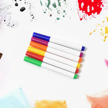 Multicolour colour - your - own inflatable animals With 6pcs Colored Pen Markers (1 Set) - Justgrabit Inc.