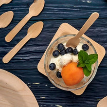 160mm Wooden Spoon – 30 Pcs Pack - justgrabit.in | Just Grab It