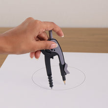 2 - Piece Geometry Protractor Set with Lock and Transparent Protractor - justgrabit.in | Just Grab It