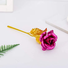 Gold Rose Artificial Rose Flower With Gift Box, Plastic Flowers Best Gifts for Friend Girl Wife Women, Golden Rose Gift for Valentine's Day, Mother's Day, Anniversary, Birthday, Wedding, Gold (1 Pc) - Justgrabit Inc.