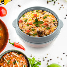 4500ml Insulated Casserole Box (Steel): Floral Print, Keeps Food Hot/Cold - Justgrabit Inc.