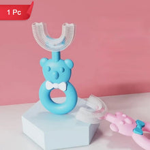 Baby Bear U - shaped Toothbrush Silicone Brush Head (1 Pc) - justgrabit.in | Just Grab It