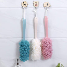 Loofah Back Scrubber with Long Handle for Shower & Bath Cleaning - justgrabit.in | Just Grab It