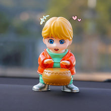 Creative Solar Drummer Car Aromatherapy, Solar Powered Car Air Freshener (1 Pc) - justgrabit.in | Just Grab It