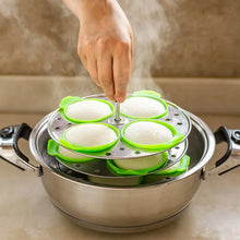 Idli Maker Cups (4 Pcs) – Food - Grade Silicone Non - Stick Idli/ Dhokla/ Egg Poacher Moulds - justgrabit.in | Just Grab It