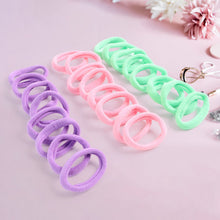 Soft Elastic Hair Bands Set for Girls (24 Pc) - justgrabit.in | Just Grab It