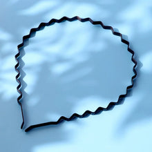 Premium Metal Zigzag Hair Bands for Men & Women (6 Pc) - justgrabit.in | Just Grab It
