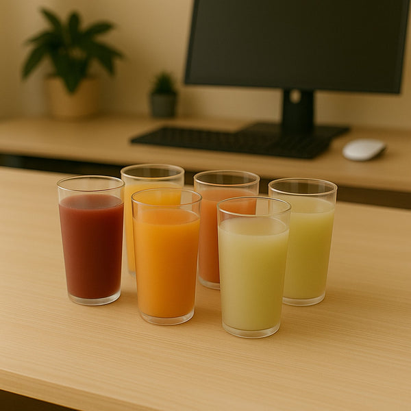 Round Clear Plastic Unbreakable Transparent Glass Set ( 300ml 6pc ) - justgrabit.in | Just Grab It