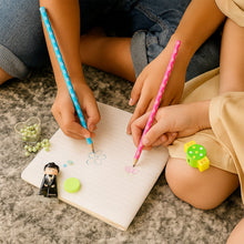 Fun Candy Design Pencil Set with Accessories Set (1 Set ) - justgrabit.in | Just Grab It